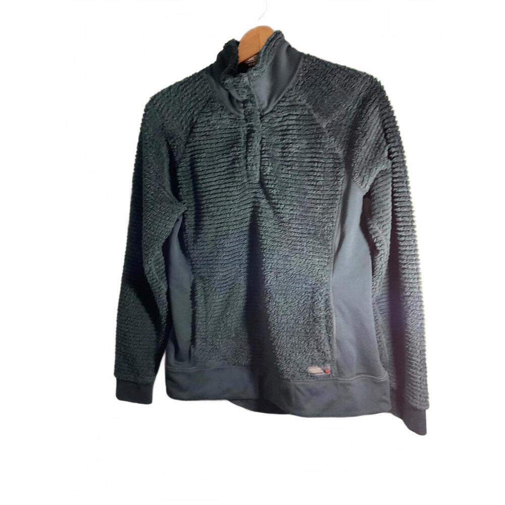 Mountain Hardwear Women's Textured Fleece Snap Polartec Pullover M